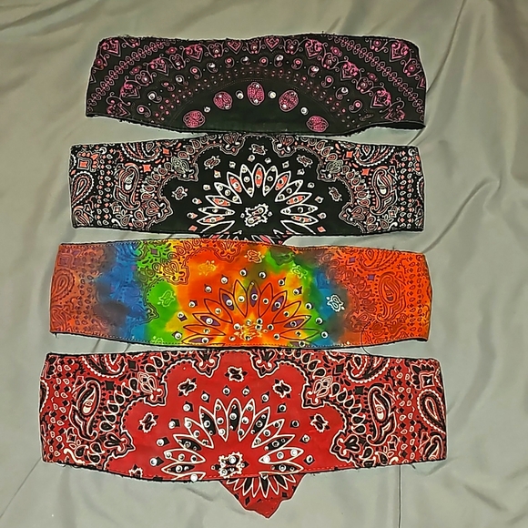 chop top Accessories - 🤑Chop Top Doo Wrap headbands. Set of 4